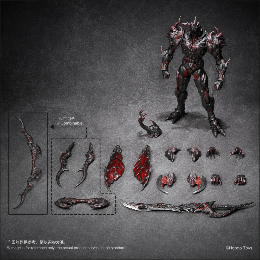 【Pre-order】1/12 HopDo Toys Heavy Shell Crag（Trypoxylus dichotomus）action figure