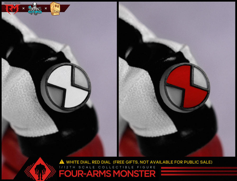 【Pre-order】1/12 SCALE COLLECTIBLE FIGURE FOUR-ARMS MONSTER action figure