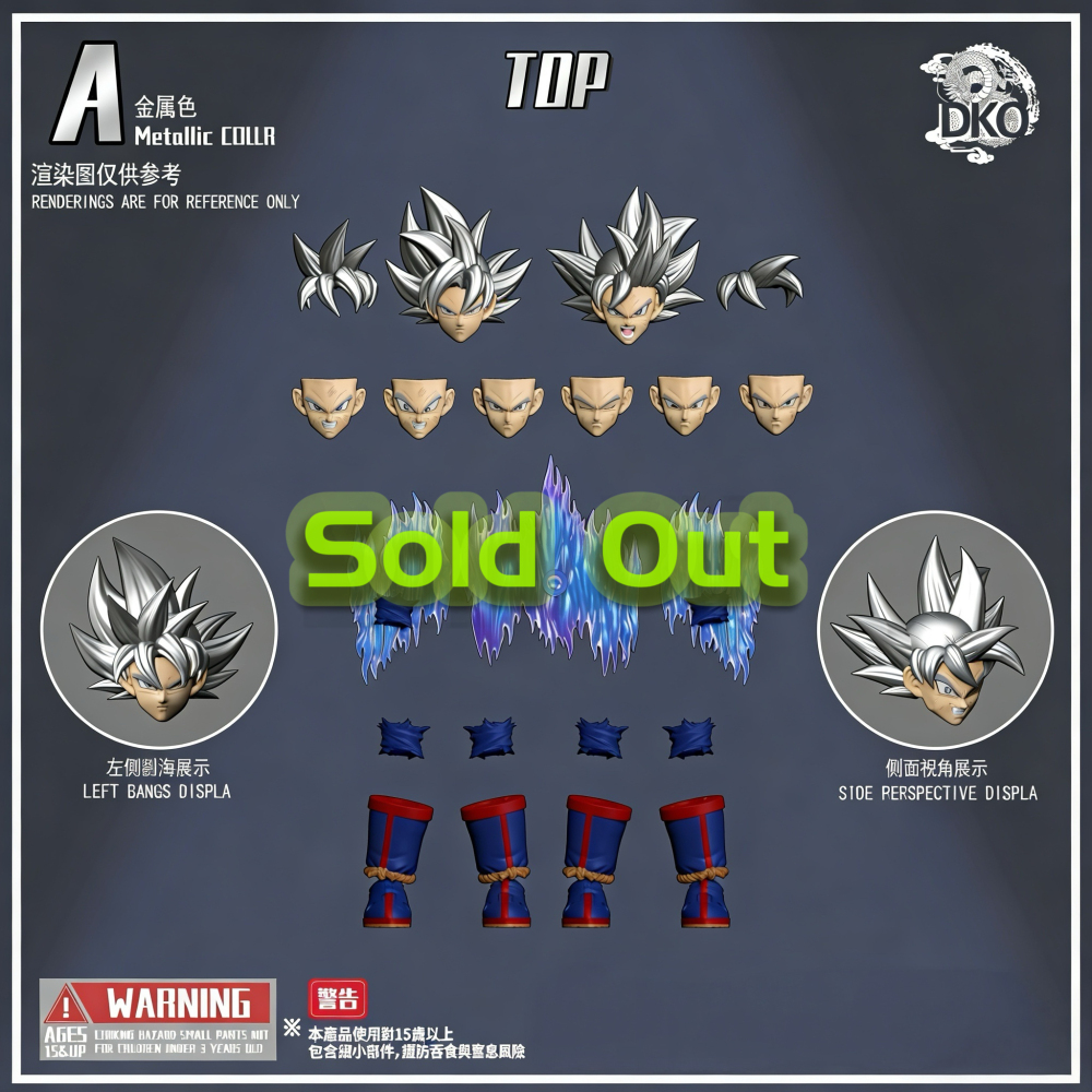 【Pre-order】1/12 Extreme Meaning Head Sculpture Accessory Pack (includes Illusion Perceiver Body)