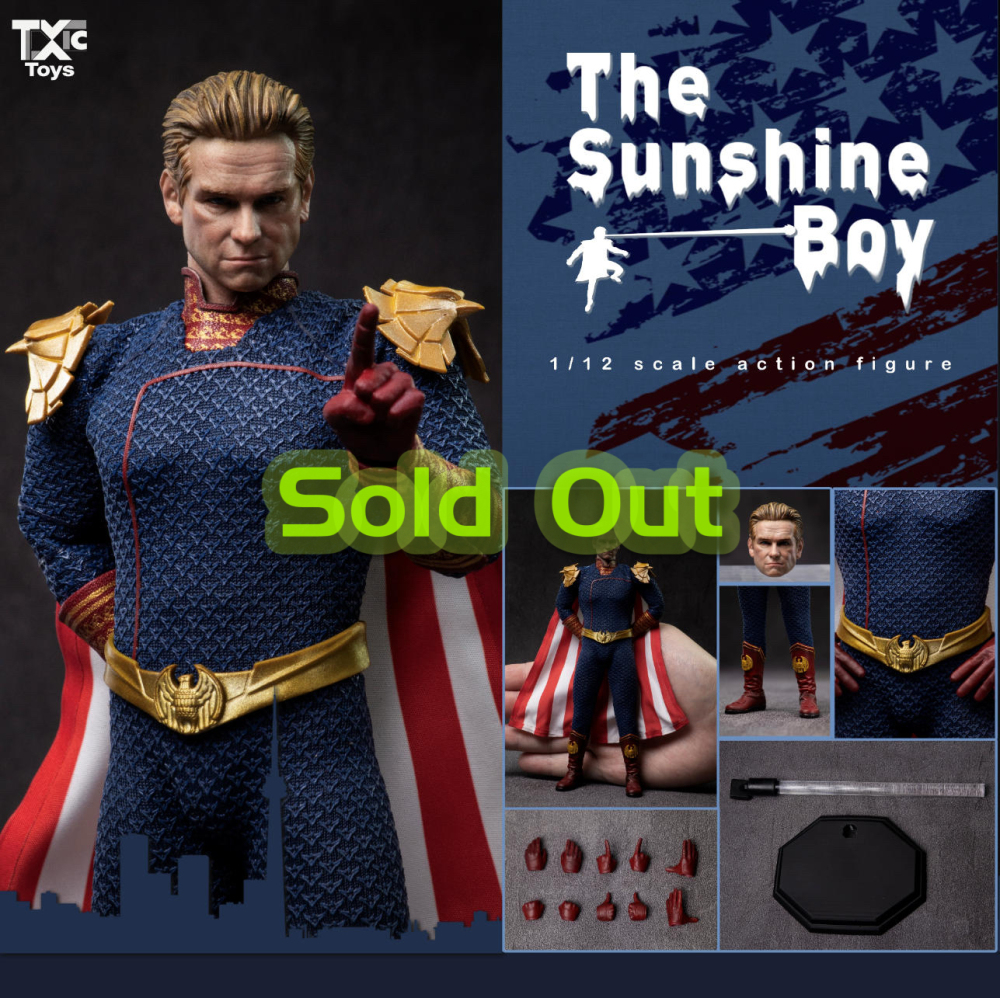 【Pre-order】1/12 THE SUNSHINE BOY Action Figure with Fabric Clothing