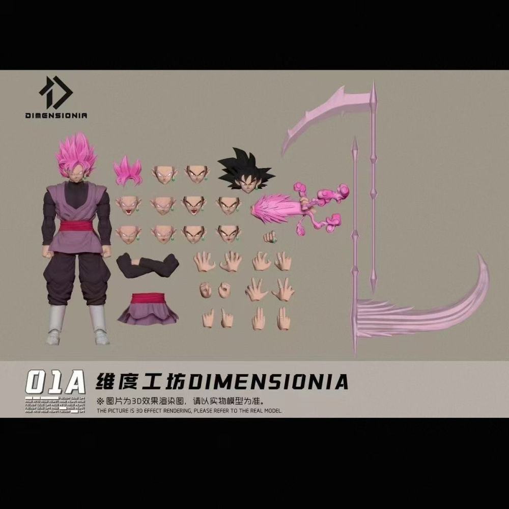 【Pre-order】1/12 Dimensionia- Godslayer - 01A/01B/01C action figure