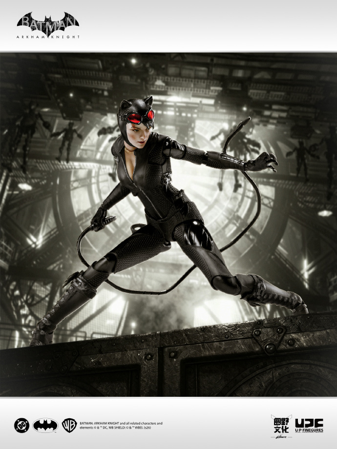 【Pre-order】1/12 UPFinegures LPZZ Batman: Arkham Knight Catwoman Action Figure