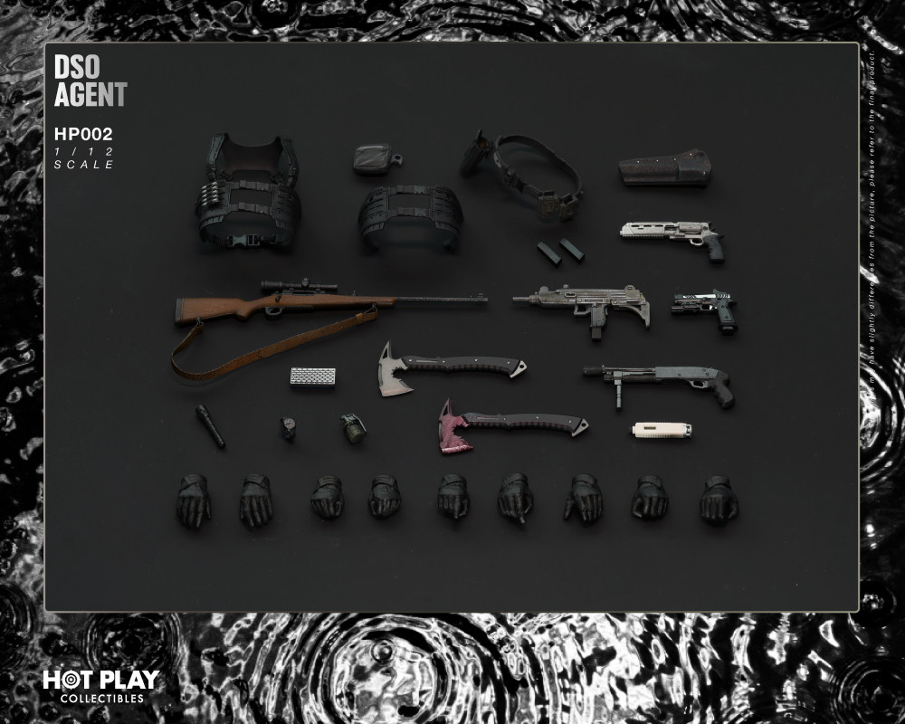 【Pre-order】1/12 HOT PLAY  Resident Evil Leon DSO Agent action figure