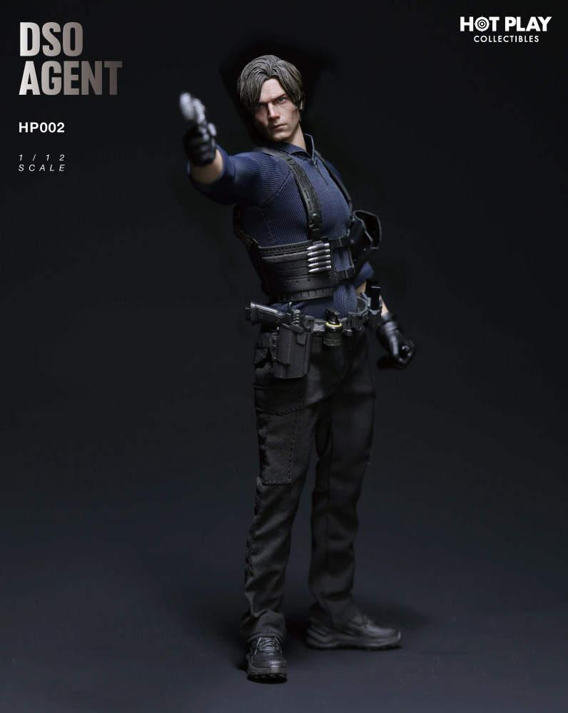 【Pre-order】1/12 HOT PLAY  Resident Evil Leon DSO Agent action figure