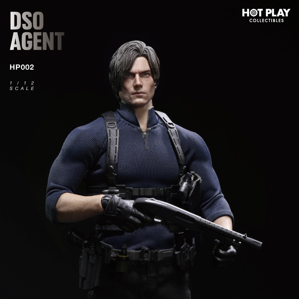 【Pre-order】1/12 HOT PLAY  Resident Evil Leon DSO Agent action figure