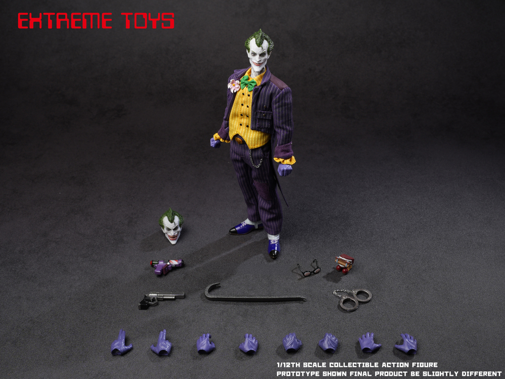 【Pre-order】1/12 Arkham Knight Joker EXTREMETOYS action figure