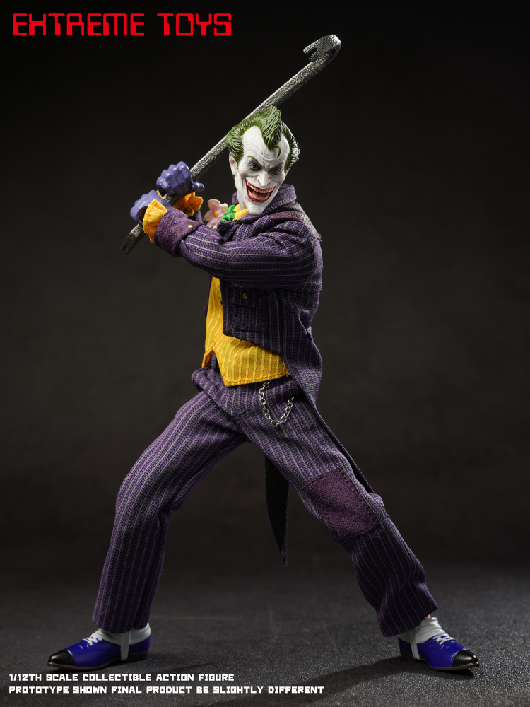 【Pre-order】1/12 Arkham Knight Joker EXTREMETOYS action figure