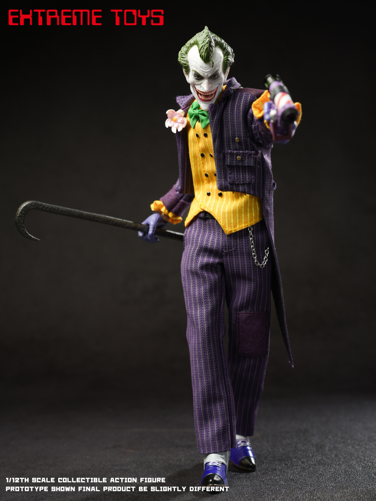 【Pre-order】1/12 Arkham Knight Joker EXTREMETOYS action figure