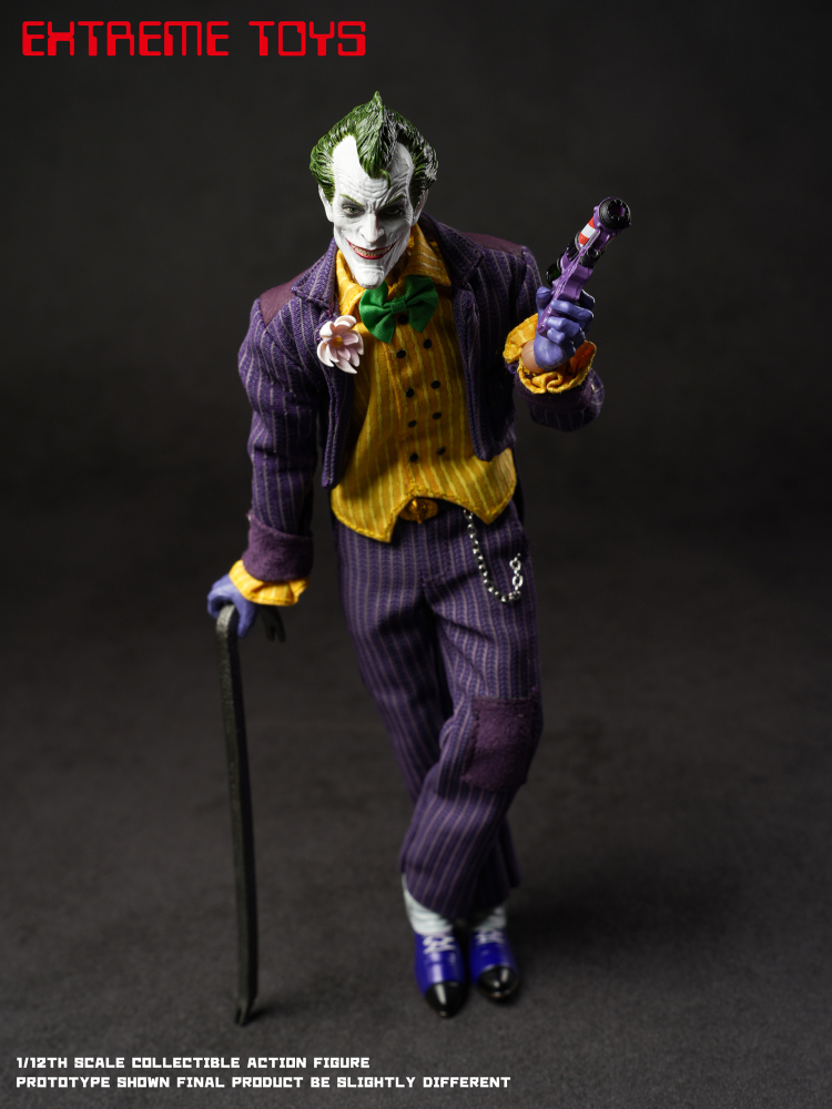 【Pre-order】1/12 Arkham Knight Joker EXTREMETOYS action figure