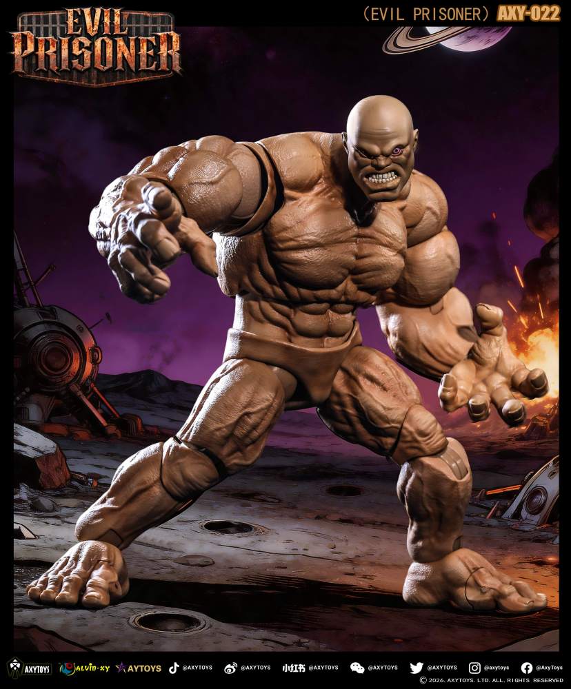 【Pre-order】1/12 AXYTOYS - Evil Prisoner action figure