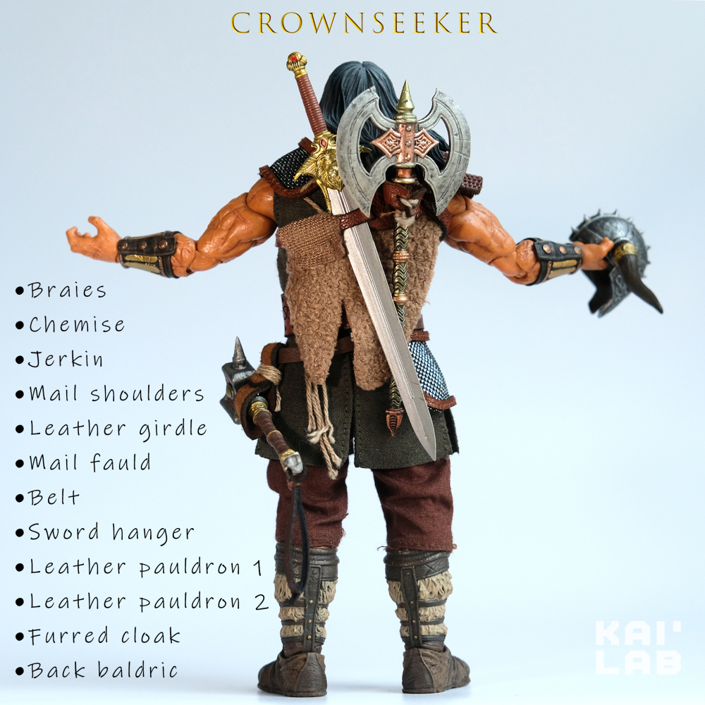 【Pre-order】The Chaser King Set  Developed exclusively for MEZCO's Conan action figure bodies