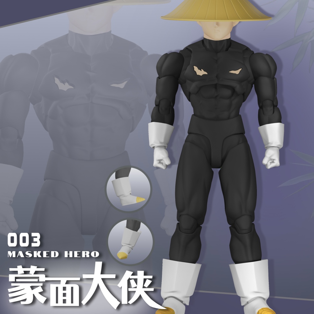 【Pre-order】1/12 MASKED HERO Dimensionia KT studio action figure