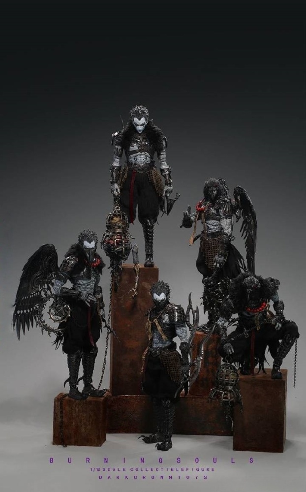 【Pre-order】1/12 DARKCROWNTOYS Gaosi Yu BURNINGSOULS action figure