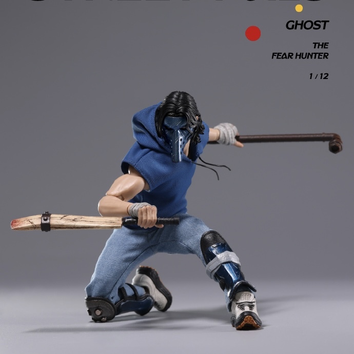 【Pre-order】1/12 MUFF studio STREET PALS GHOST THEFEAR HUNTER action figure