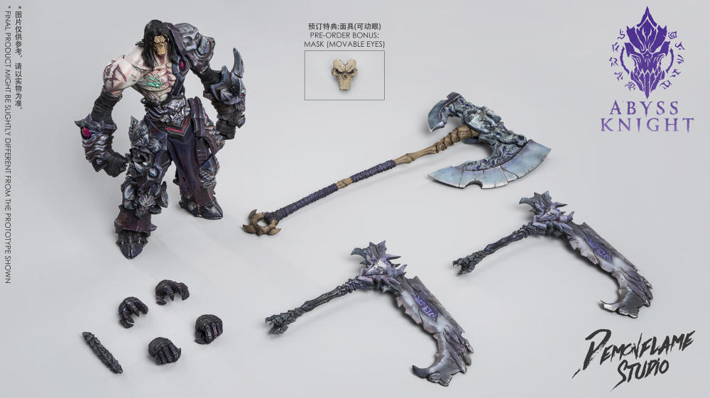【Pre-order】1/12 Darksiders 2- Abyss Knight - Apocalypse Ver.&Despair action figure
