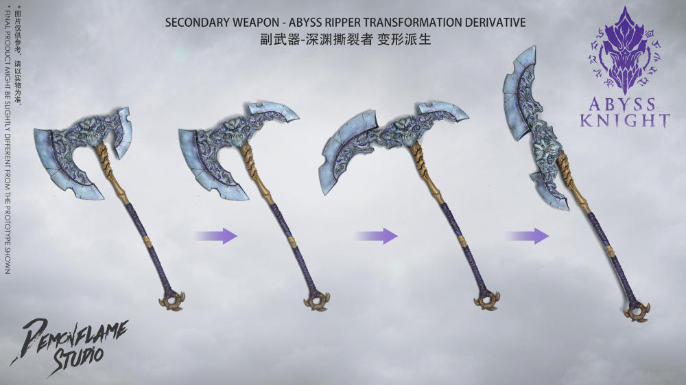 【Pre-order】1/12 Darksiders 2- Abyss Knight - Apocalypse Ver.&Despair action figure
