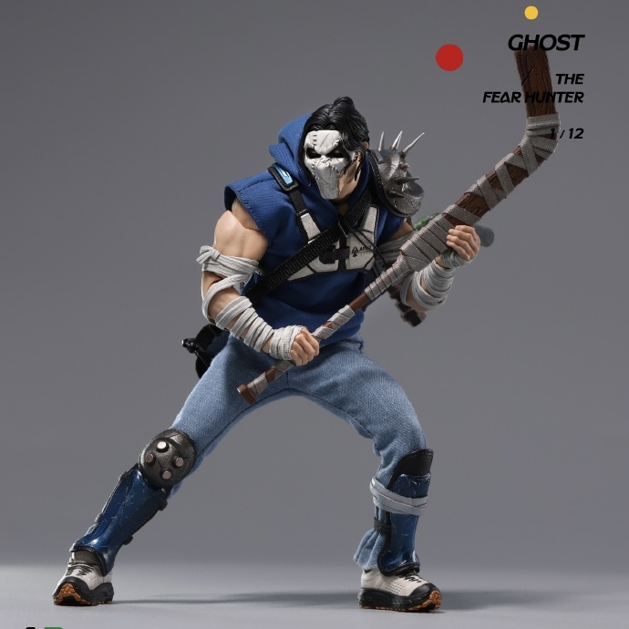 【Pre-order】1/12 MUFF studio STREET PALS GHOST THEFEAR HUNTER action figure