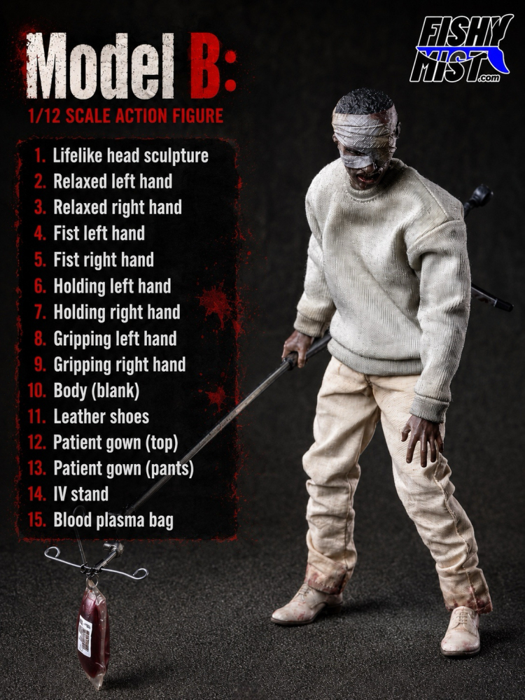 【Pre-order】1/12 kraken studio Ward Of Dead action figure