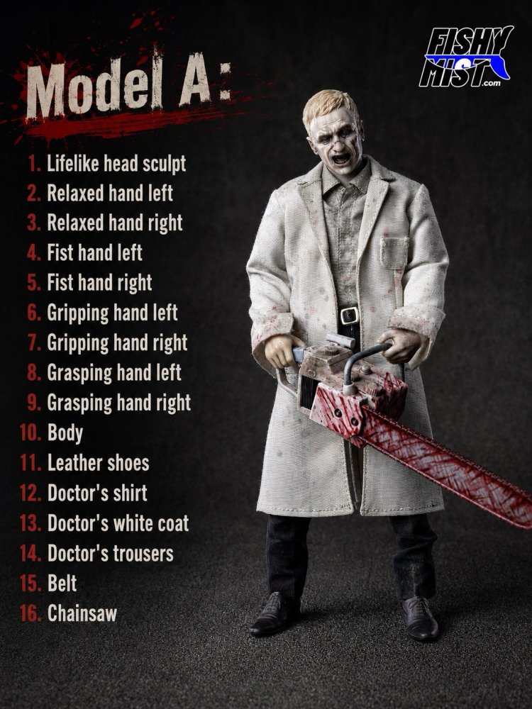 【Pre-order】1/12 kraken studio Ward Of Dead action figure