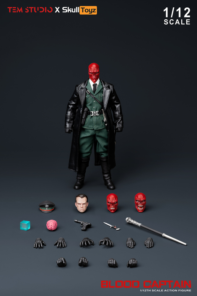 【Pre-order】TEM STUDIO x Skull Toyz Blood Captain 1/12 Scale Action Figure