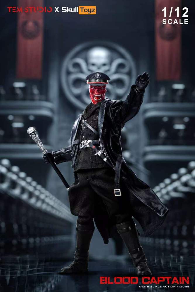 【Pre-order】TEM STUDIO x Skull Toyz Blood Captain 1/12 Scale Action Figure