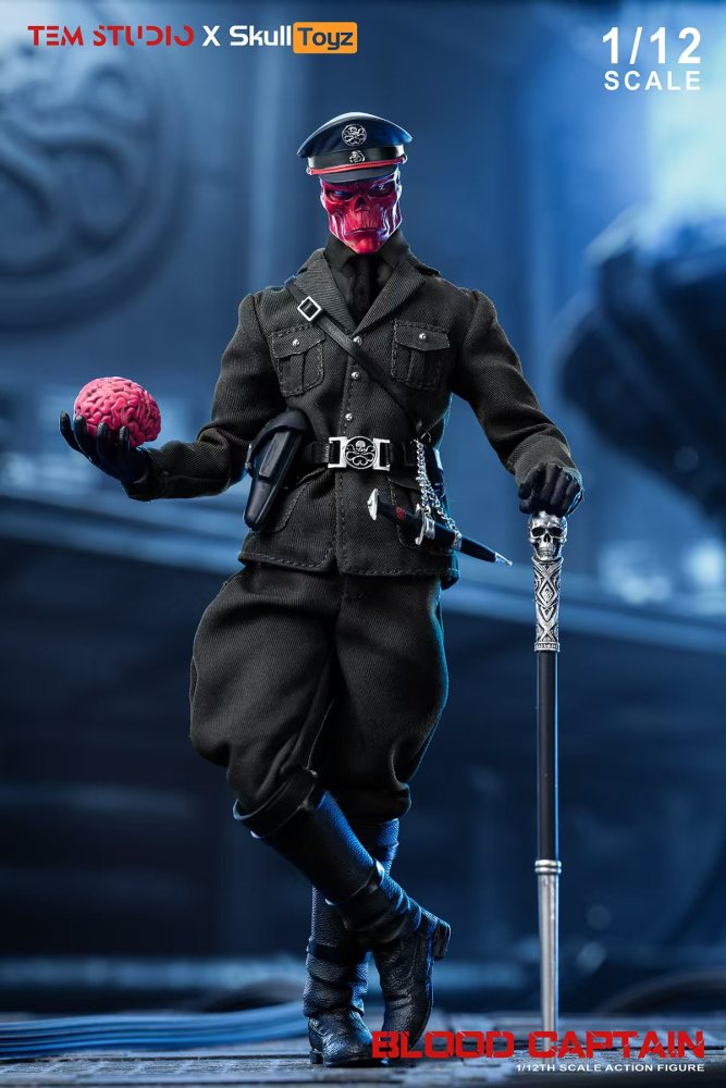 【Pre-order】TEM STUDIO x Skull Toyz Blood Captain 1/12 Scale Action Figure