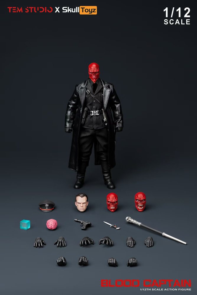 【Pre-order】TEM STUDIO x Skull Toyz Blood Captain 1/12 Scale Action Figure