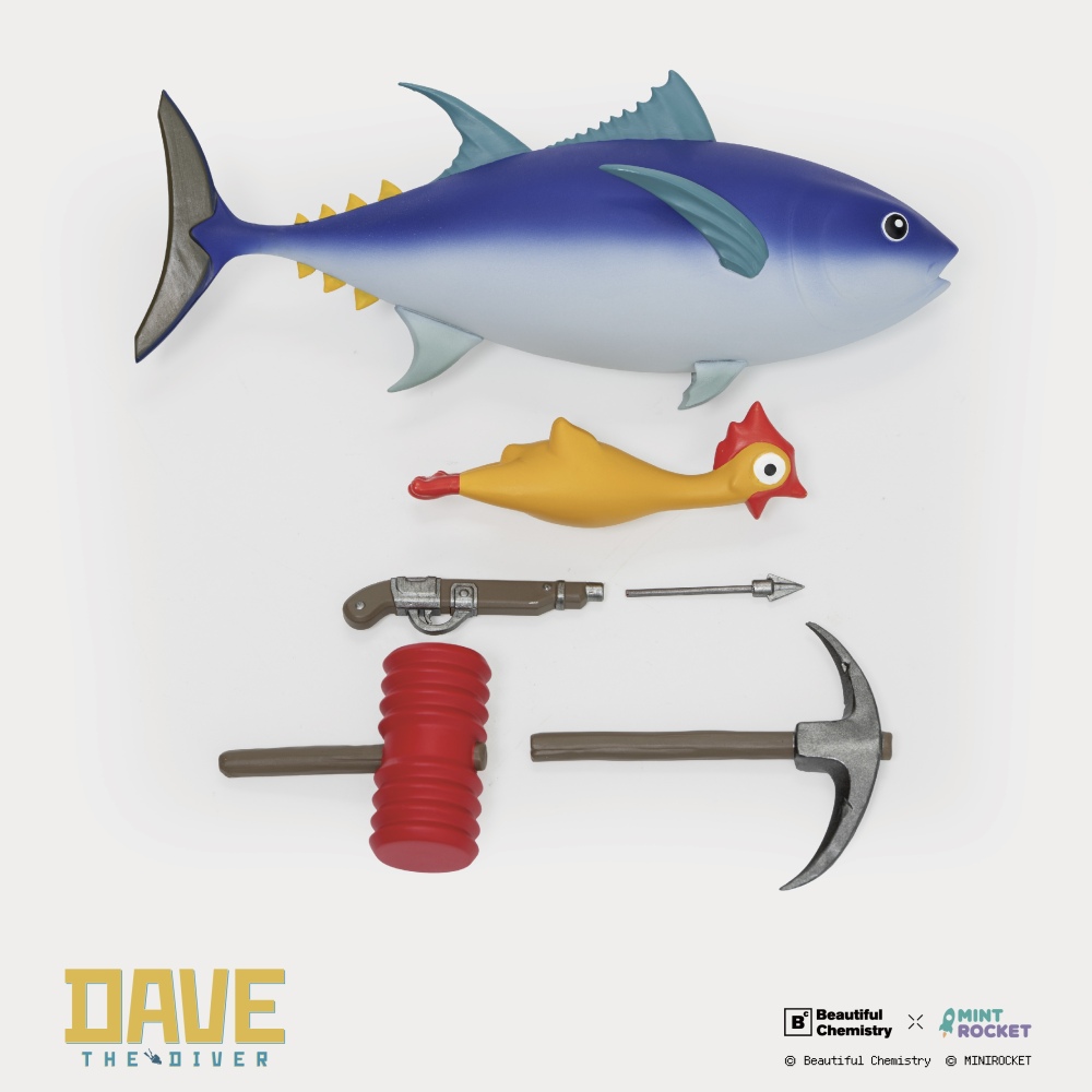 【Pre-order】1/12 Beautiful Chemistry × DAVE THE DIVER action figure