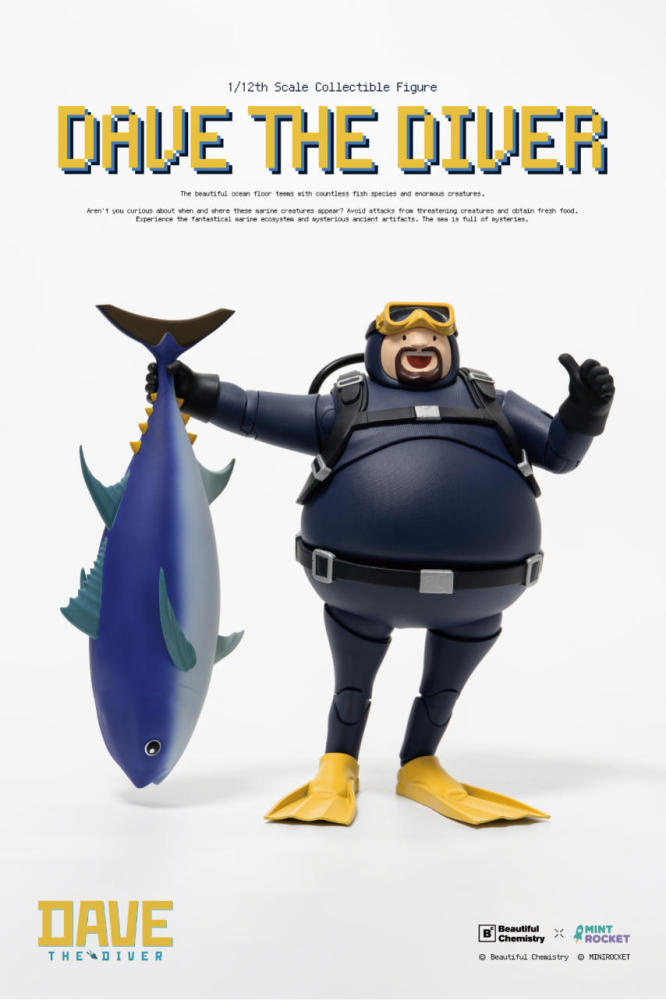 【Pre-order】1/12 Beautiful Chemistry × DAVE THE DIVER action figure