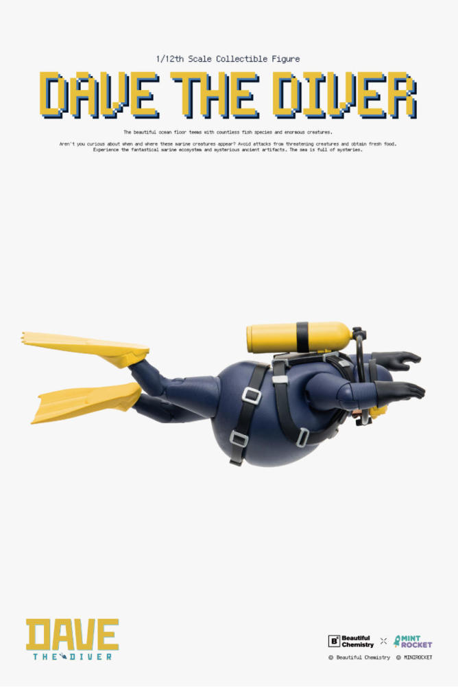 【Pre-order】1/12 Beautiful Chemistry × DAVE THE DIVER action figure