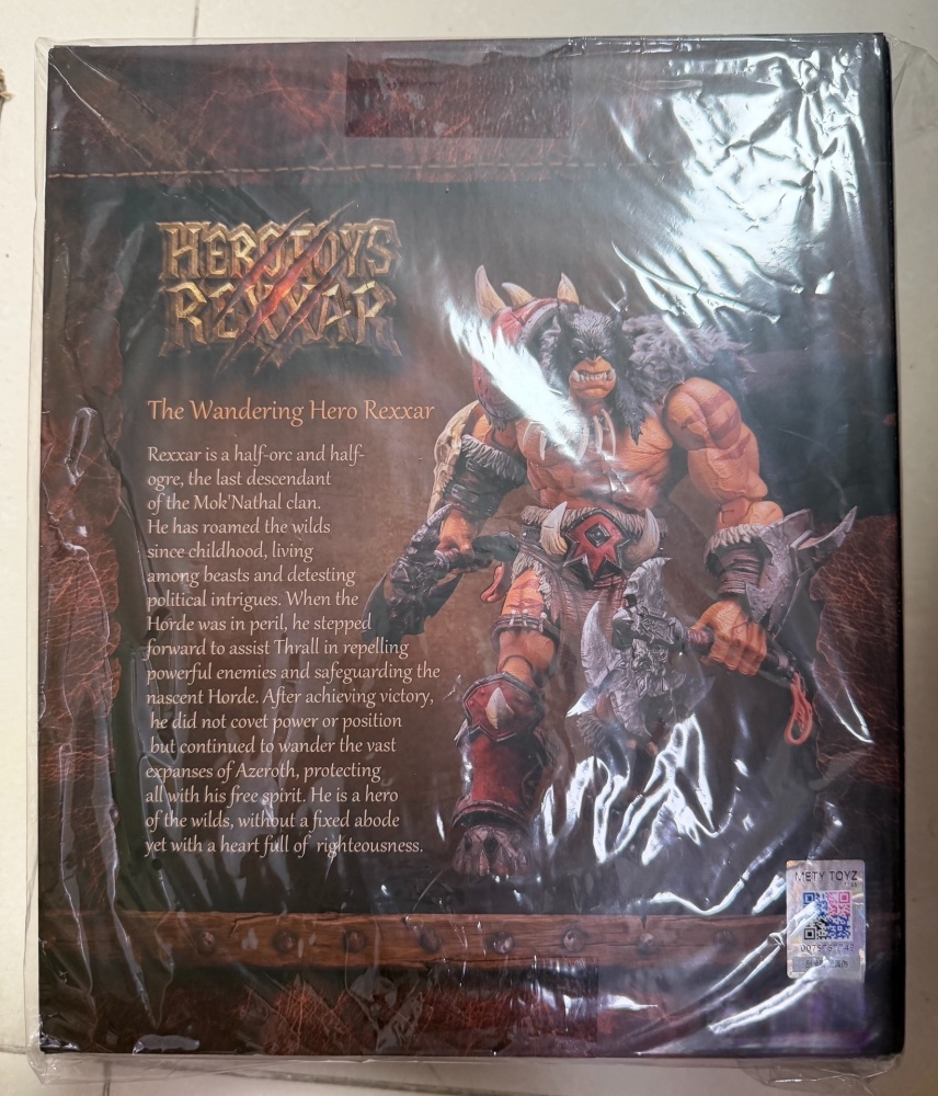 【Available】1/10 METY Toys Rexxar & Misha the Giant Bear action figure