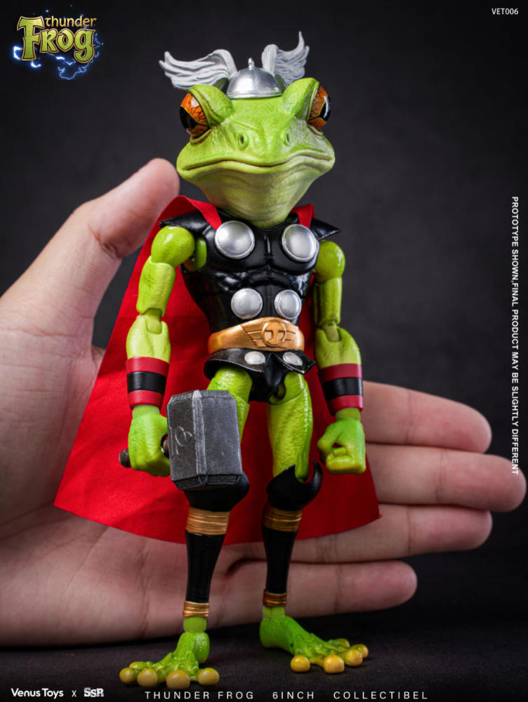 【Pre-order】1/12 SSR X VENUSTOYS  Thunder frog action figure