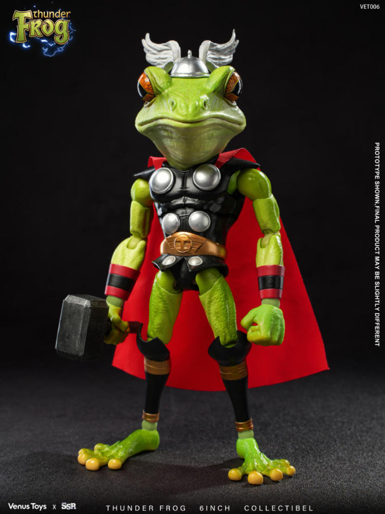 【Pre-order】1/12 SSR X VENUSTOYS  Thunder frog action figure