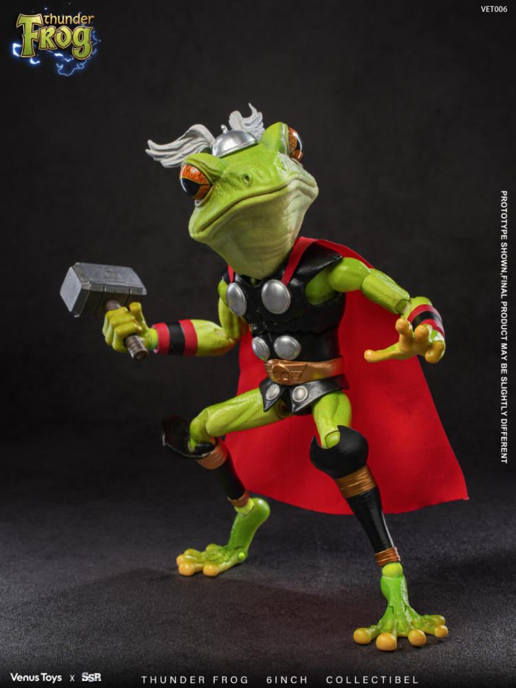 【Pre-order】1/12 SSR X VENUSTOYS  Thunder frog action figure