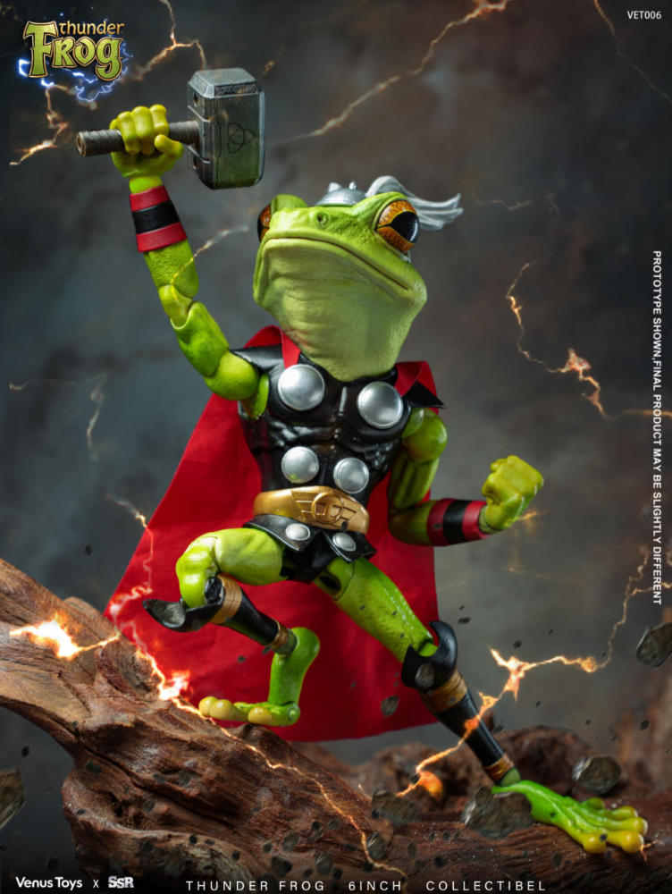 【Pre-order】1/12 SSR X VENUSTOYS  Thunder frog action figure