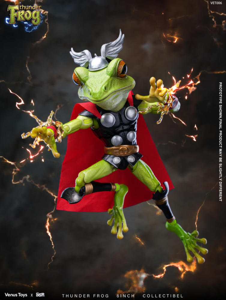 【Pre-order】1/12 SSR X VENUSTOYS  Thunder frog action figure
