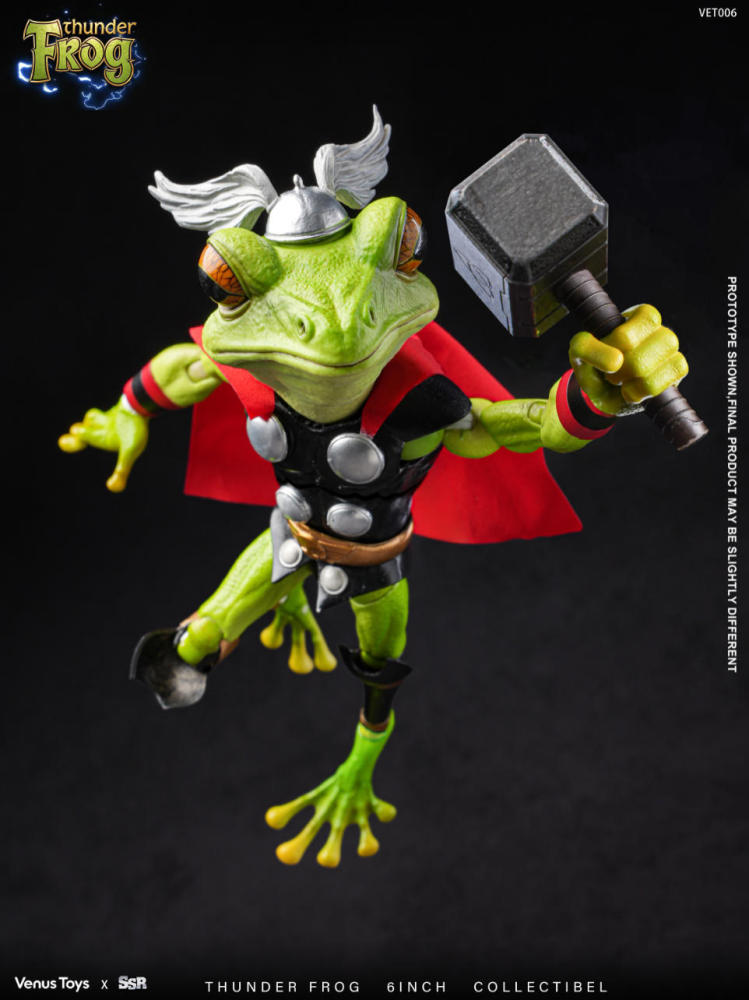 【Pre-order】1/12 SSR X VENUSTOYS  Thunder frog action figure