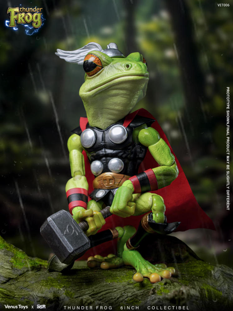 【Pre-order】1/12 SSR X VENUSTOYS  Thunder frog action figure