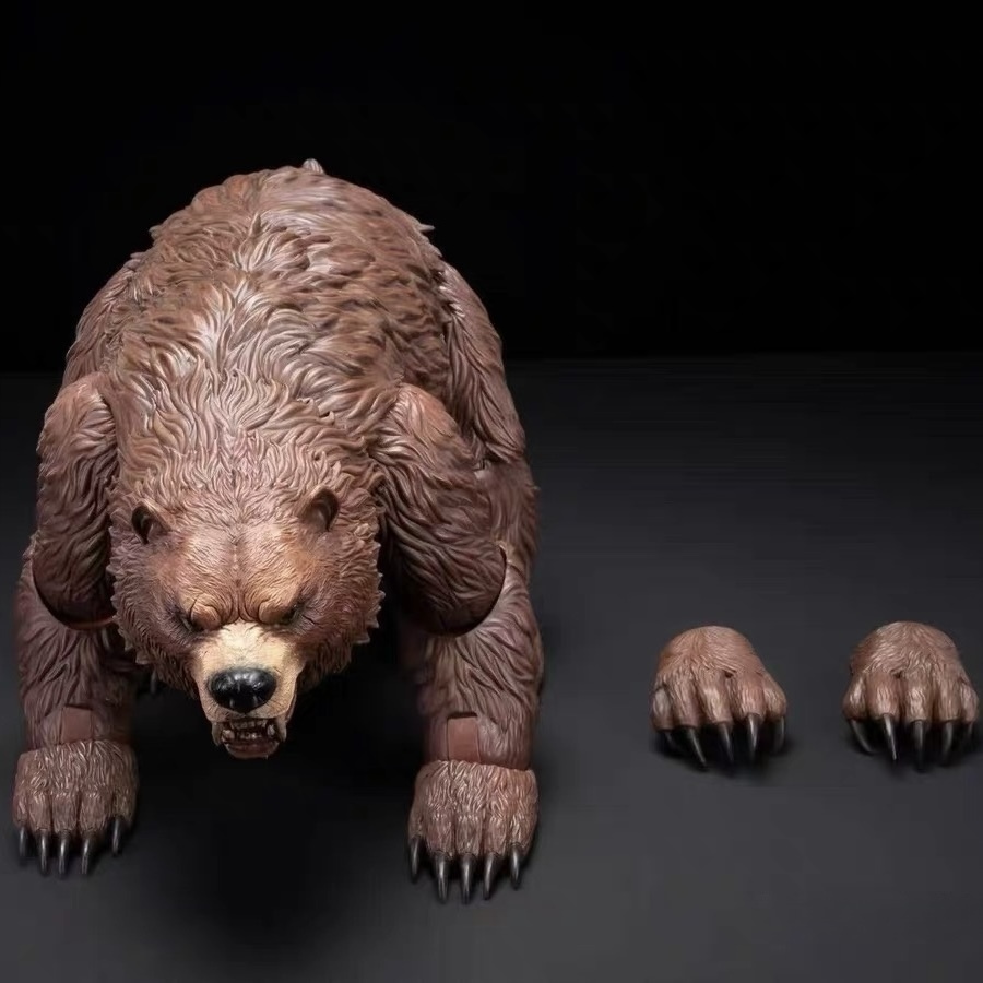 【Available】1/10 METY Toys Rexxar & Misha the Giant Bear action figure