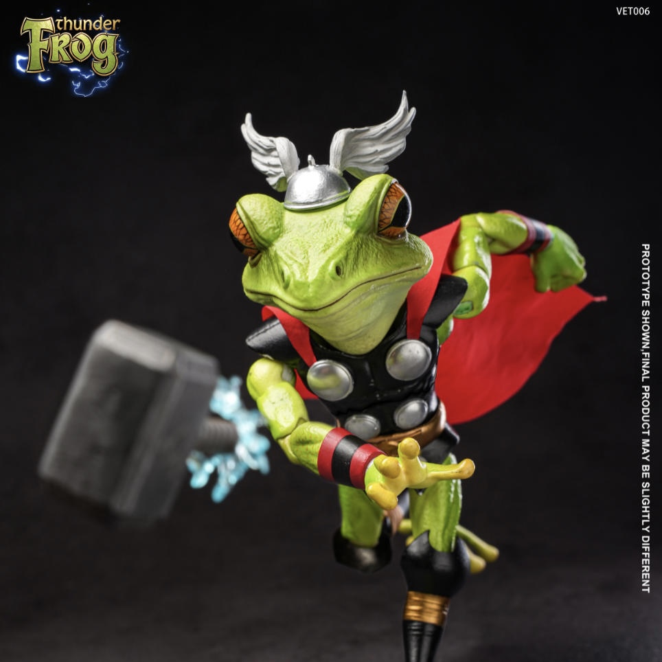 Pre-order】1/12 SSR X VENUSTOYS Thunder frog action figure