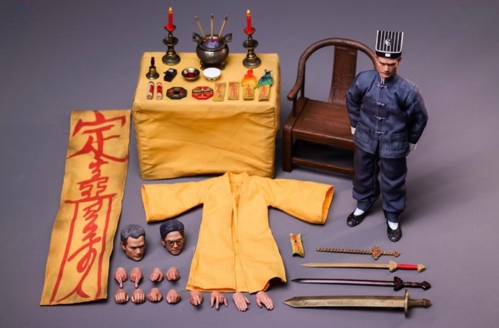 【Available】1/12 Mountain+Studio Yellow-Clothed Hero, the Taoist Priest of Maoshan action figure