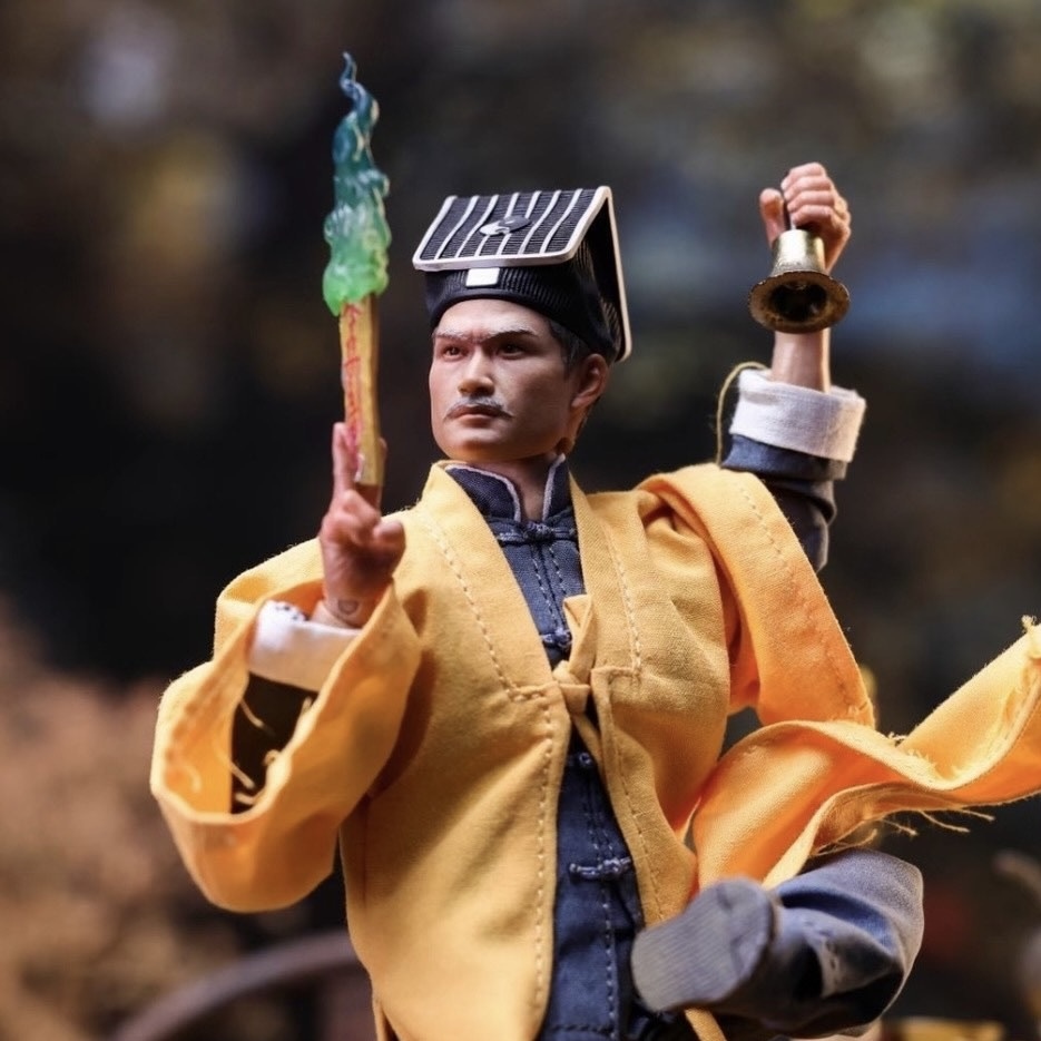 【Available】1/12 Mountain+Studio Yellow-Clothed Hero, the Taoist Priest of Maoshan action figure