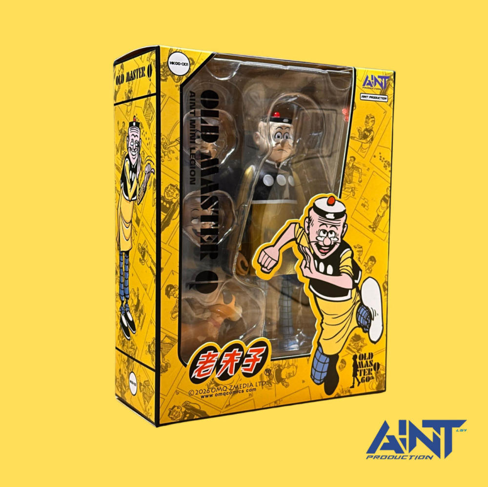 【Pre-order】1/12 AINT production Old Master Q (60th Anniversary ver.) / 老夫子 (60週年紀念版)
