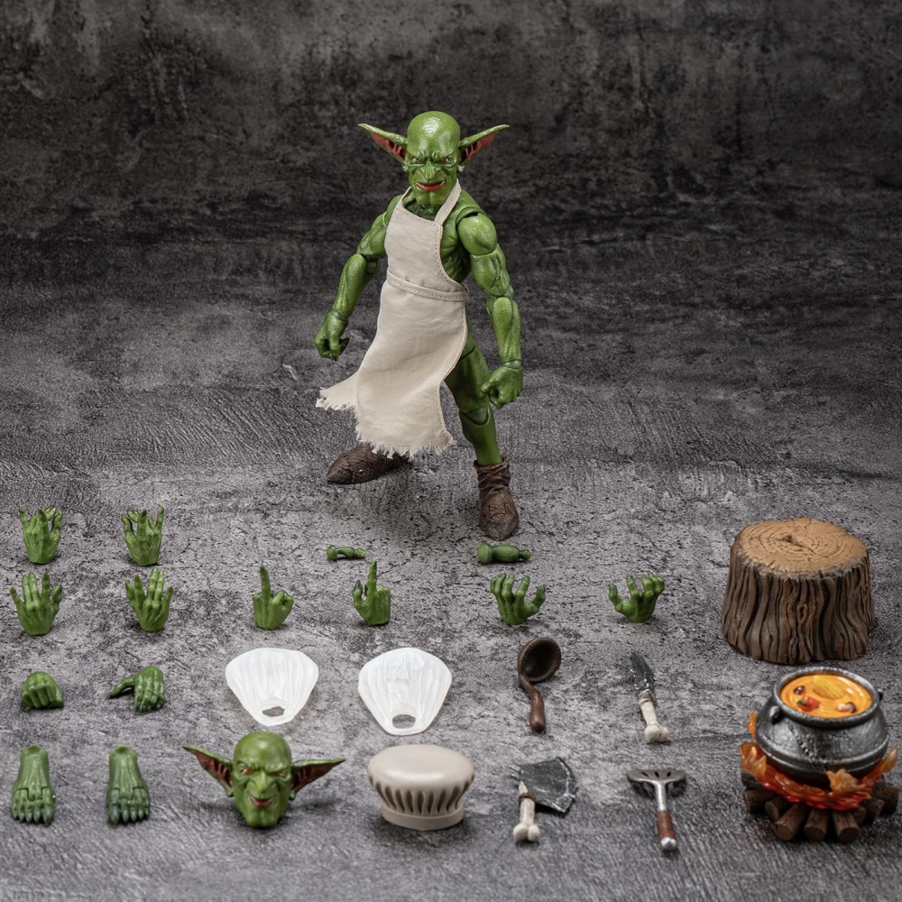 【Pre-order】1/12 HopDo Toys Goblin Tribe Head Chef Goblin action figure