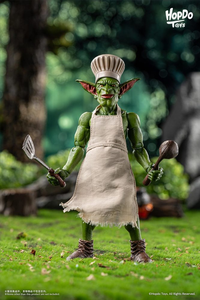 【Pre-order】1/12 HopDo Toys Goblin Tribe Head Chef Goblin action figure