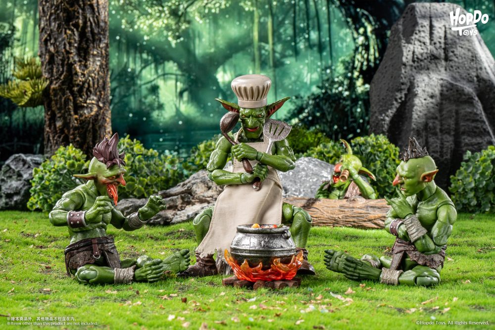 【Pre-order】1/12 HopDo Toys Goblin Tribe Head Chef Goblin action figure