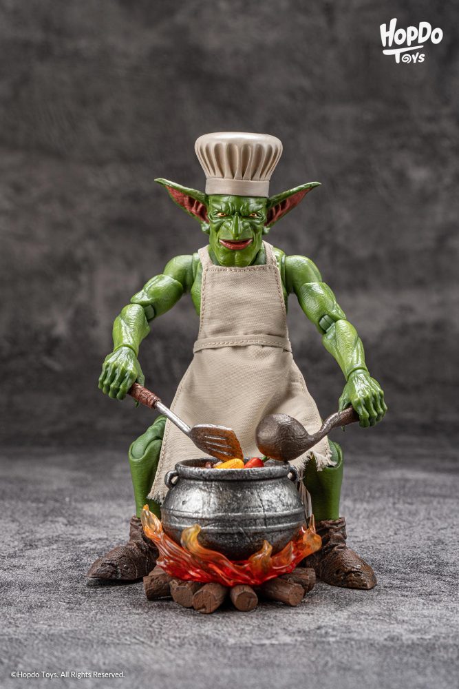 【Pre-order】1/12 HopDo Toys Goblin Tribe Head Chef Goblin action figure