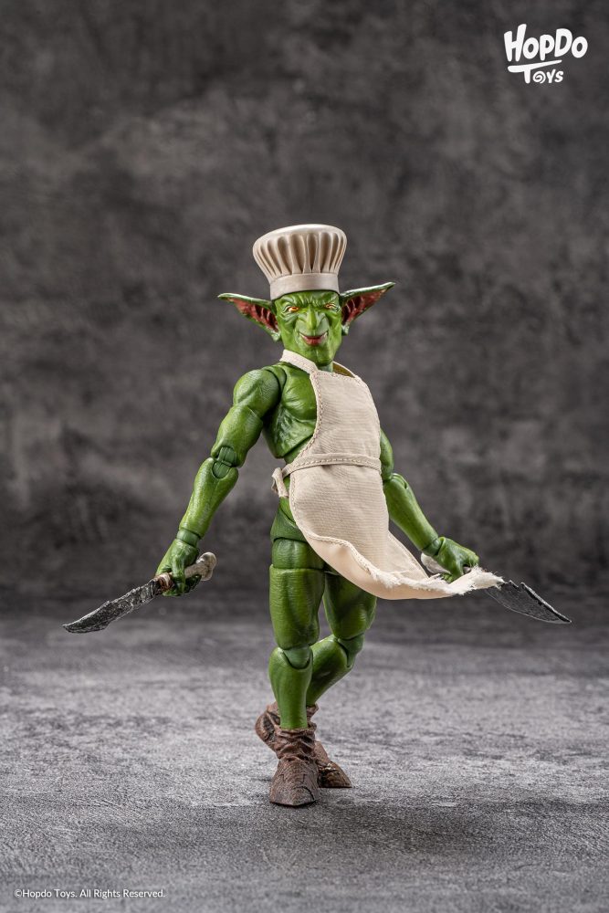 【Pre-order】1/12 HopDo Toys Goblin Tribe Head Chef Goblin action figure