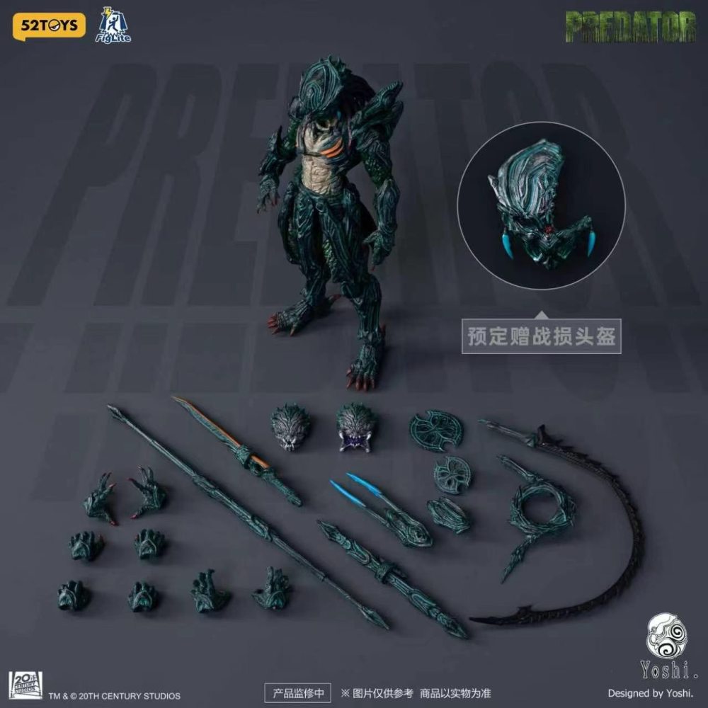 【Pre-order】1/12 52Toys Figlite Predator Action Figure