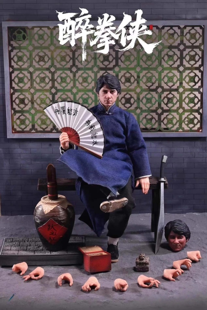 【Available】1/12 Mountain+Studio Drunken Master Jackie Chan action figure